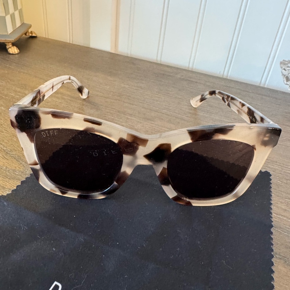 Diff Eyewear Tortoise Shell Sunglasses